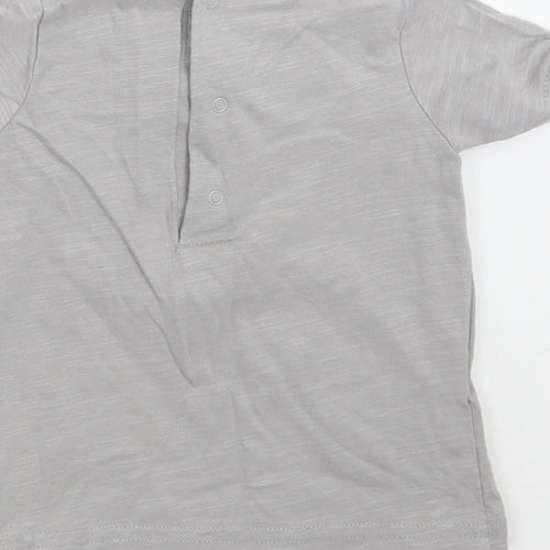 Mammas & Pappas Baby Grey   Basic T-Shirt Size 9-12 Months