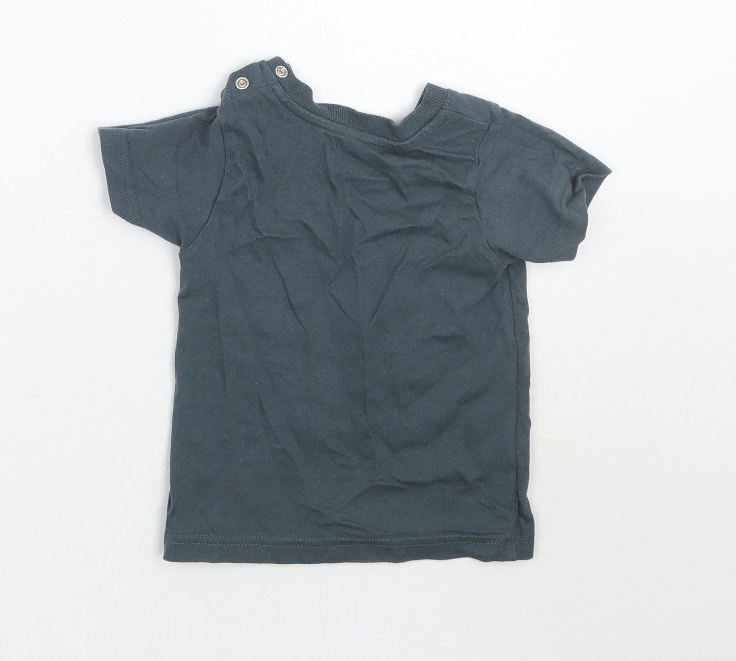 Nutmeg Baby Grey   Basic T-Shirt Size 9-12 Months