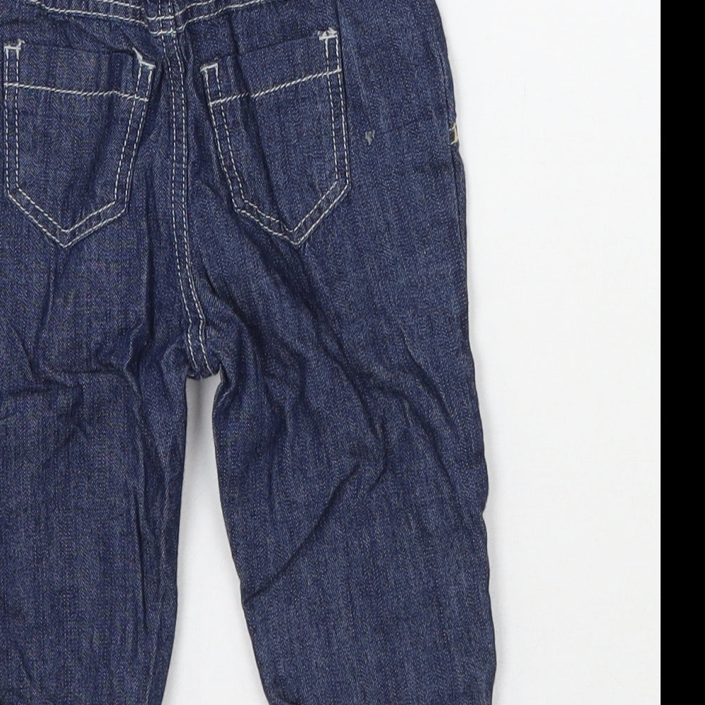 TU Boys Blue   Capri Jeans Size 6-9 Months