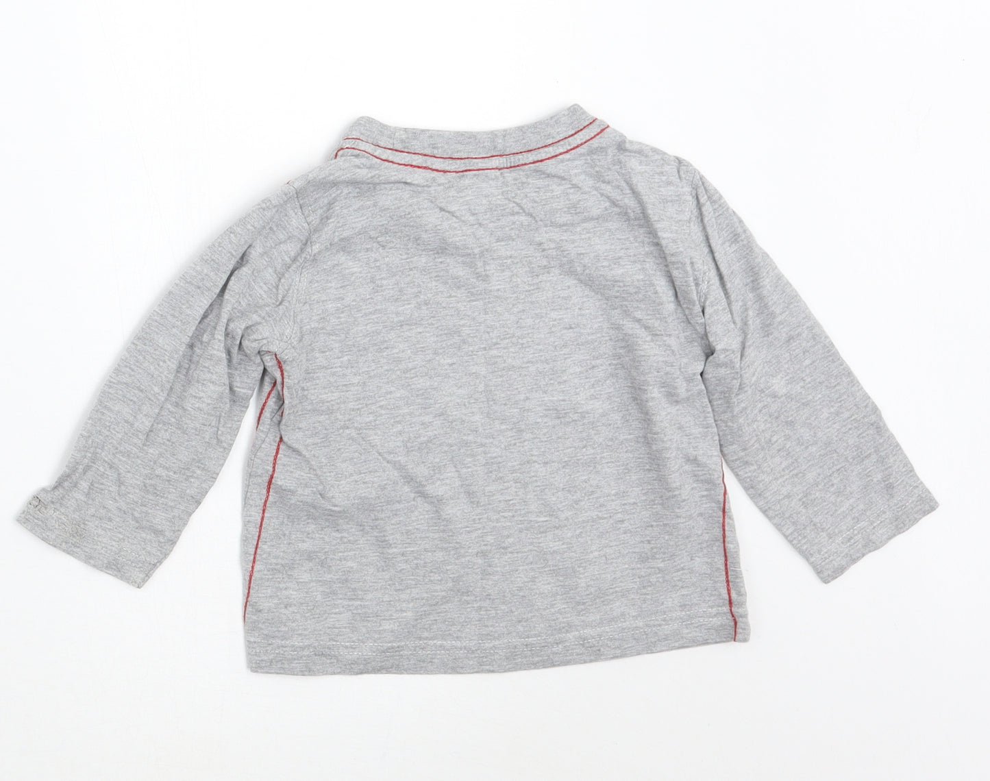Mini Club Baby Grey   Basic T-Shirt Size 9-12 Months