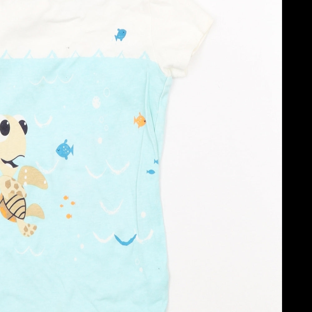George Baby Blue   Babygrow One-Piece Size 9-12 Months