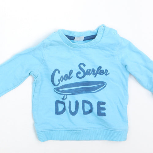F&F Baby Blue   Pullover Jumper Size 3-6 Months