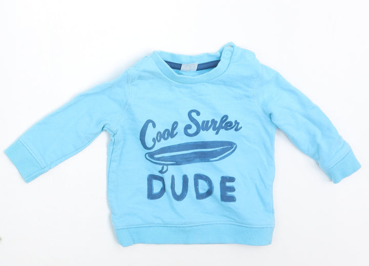 F&F Baby Blue   Pullover Jumper Size 3-6 Months