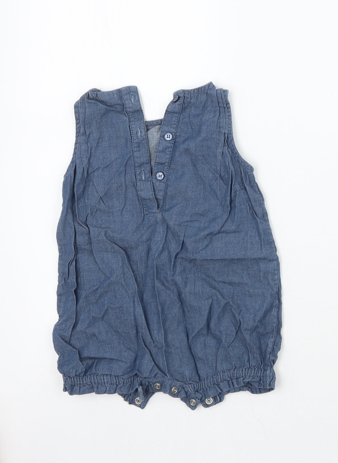 NEXT Girls Blue   Babygrow One-Piece Size 6-9 Months