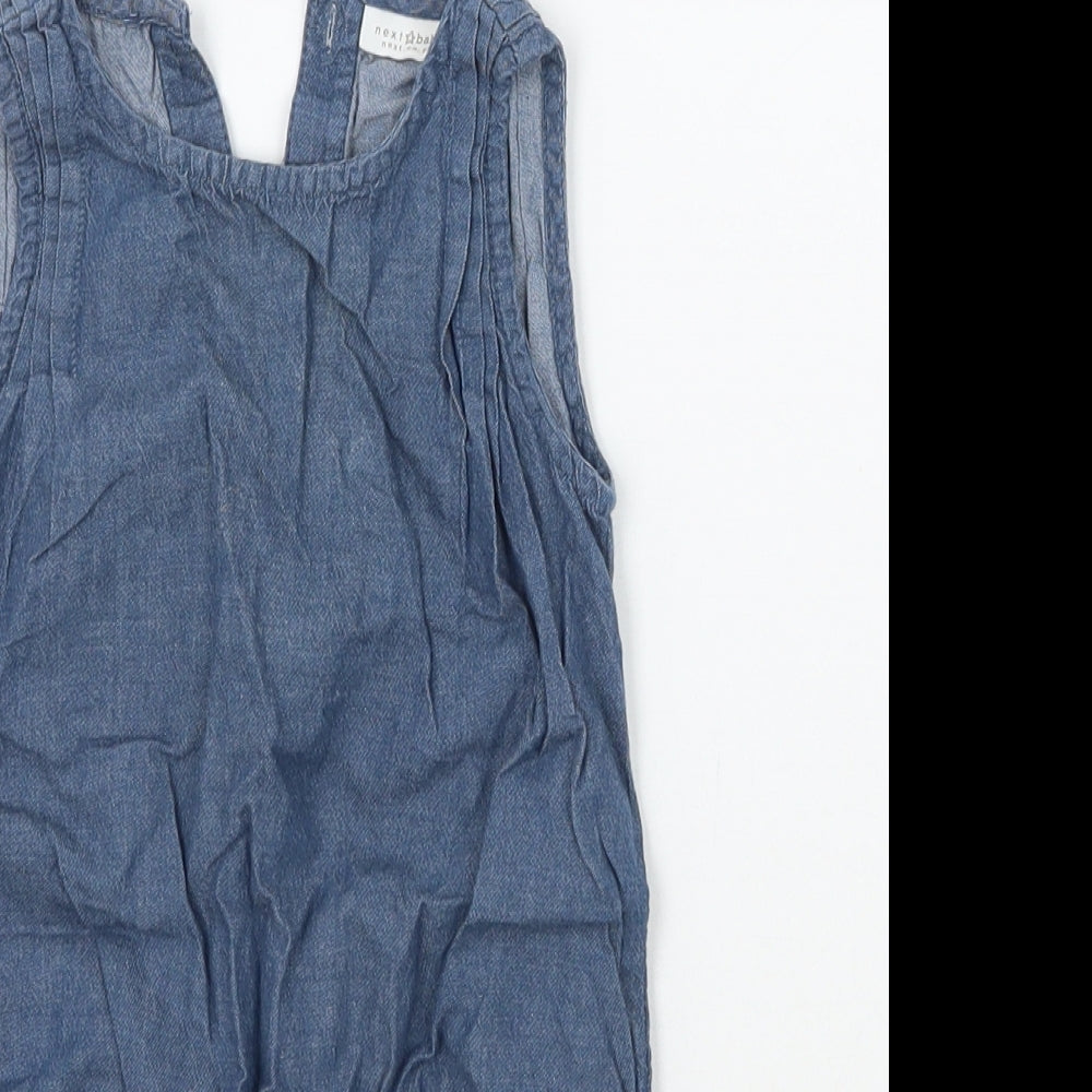 NEXT Girls Blue   Babygrow One-Piece Size 6-9 Months