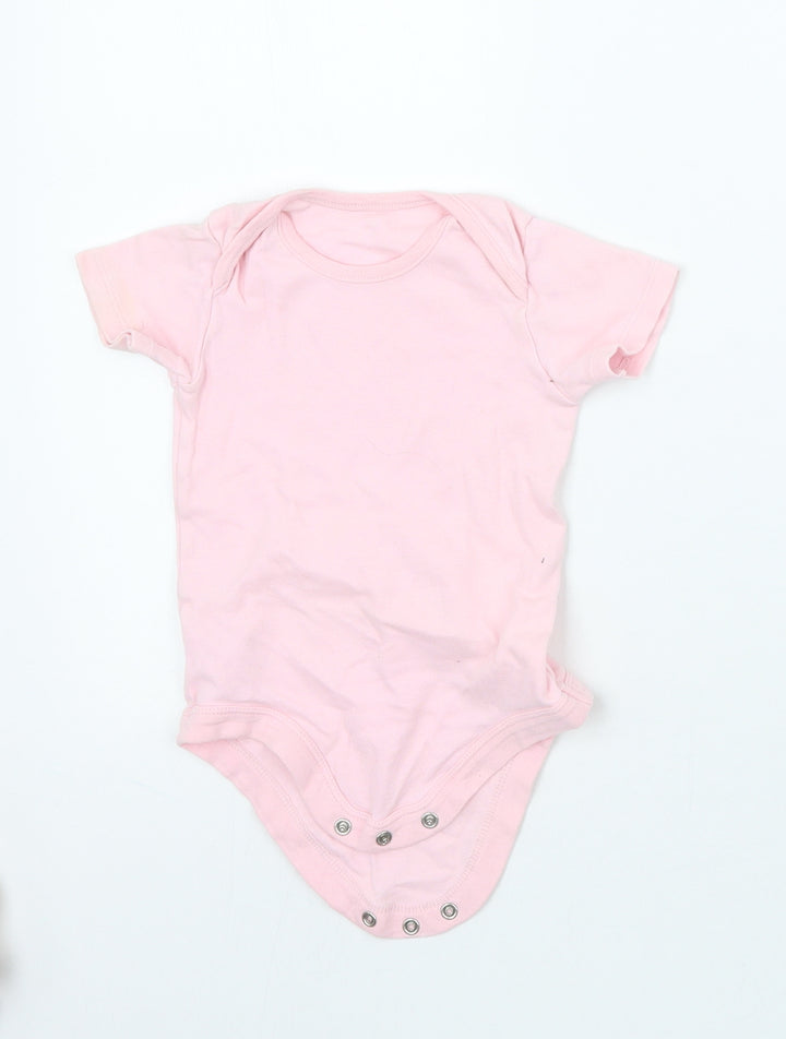 TU Girls Pink   Babygrow One-Piece Size 9-12 Months