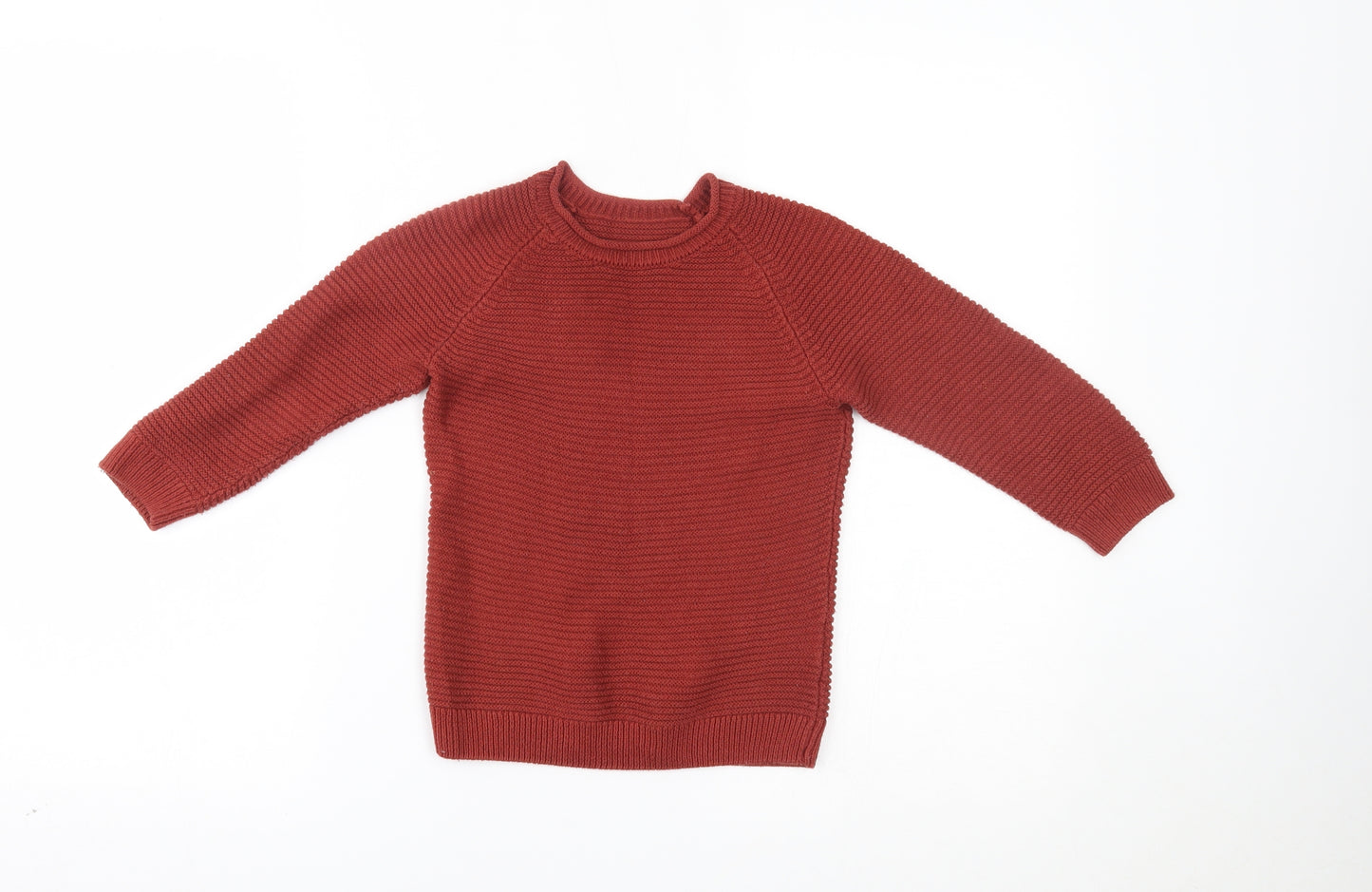 Matalan Boys Brown   Pullover Jumper Size 3-4 Years