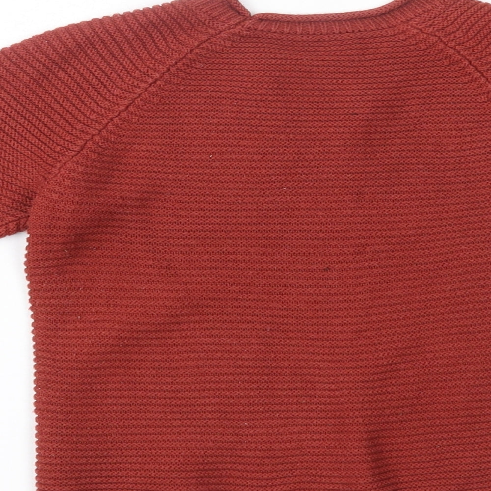 Matalan Boys Brown   Pullover Jumper Size 3-4 Years