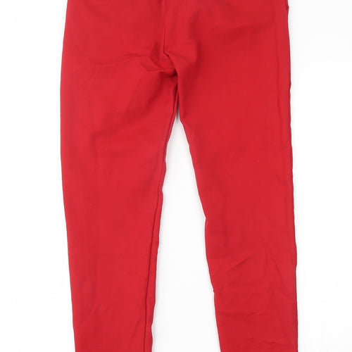 Preworn Womens Red   Trousers  Size L L26 in