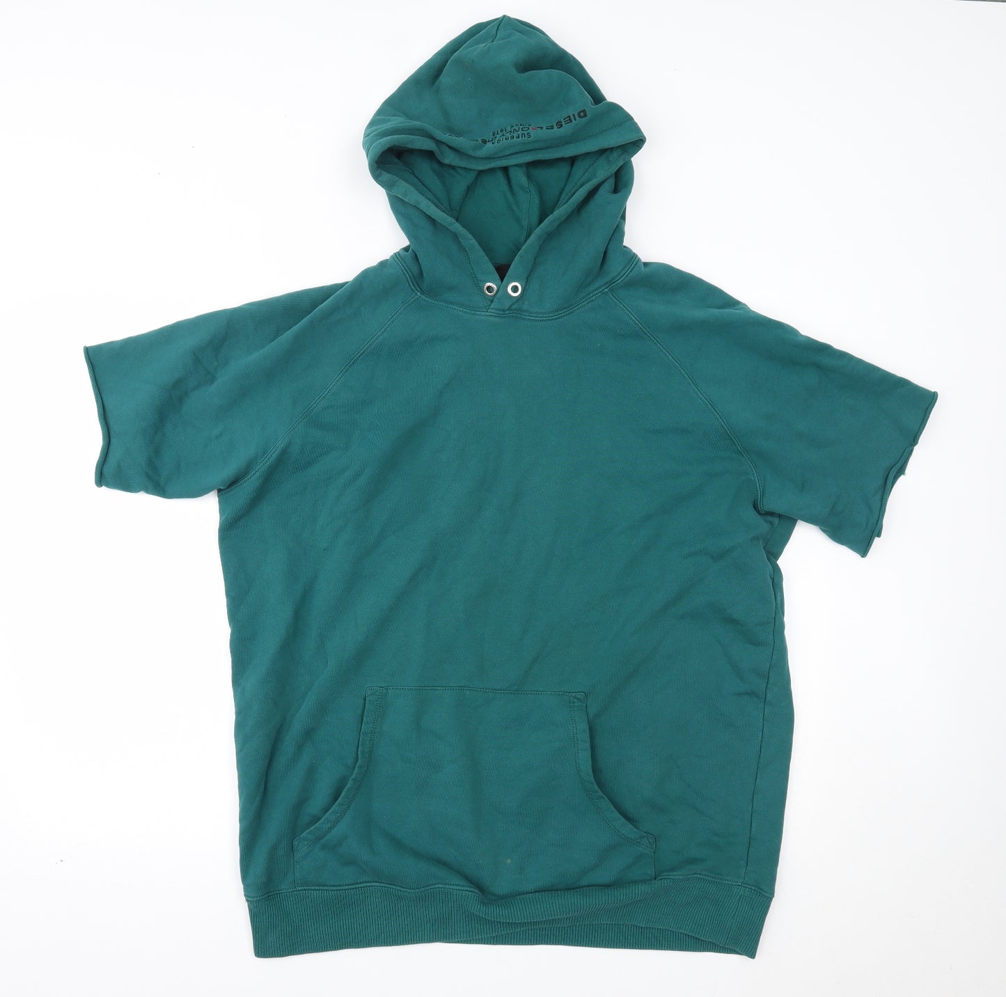 Diesel Mens Green   Pullover Hoodie Size XL