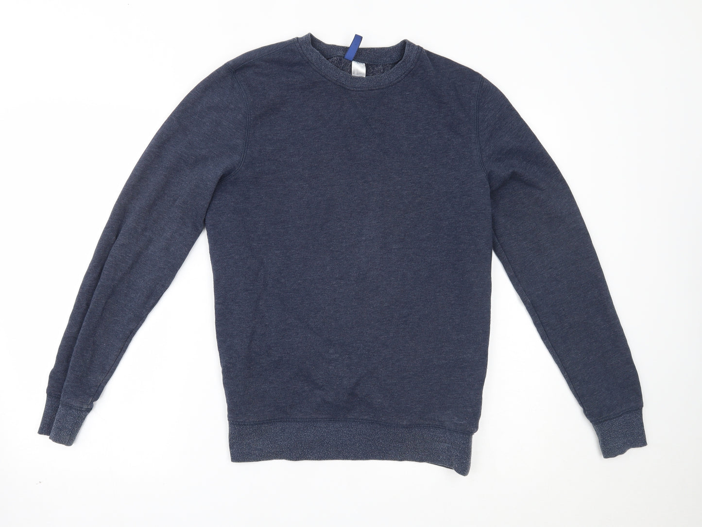 H&M Mens Blue   Pullover Sweatshirt Size XS