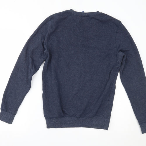 H&M Mens Blue   Pullover Sweatshirt Size XS