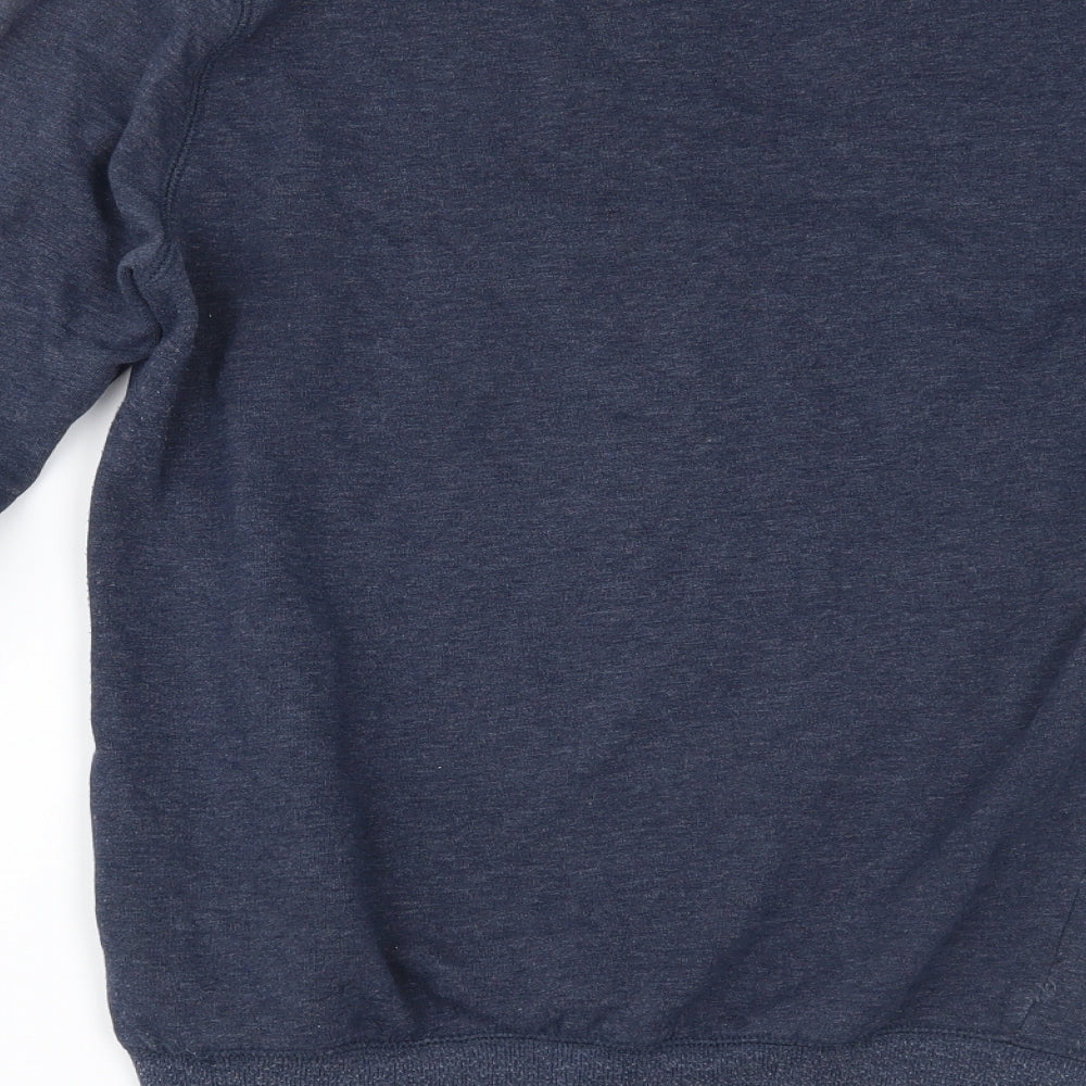 H&M Mens Blue   Pullover Sweatshirt Size XS