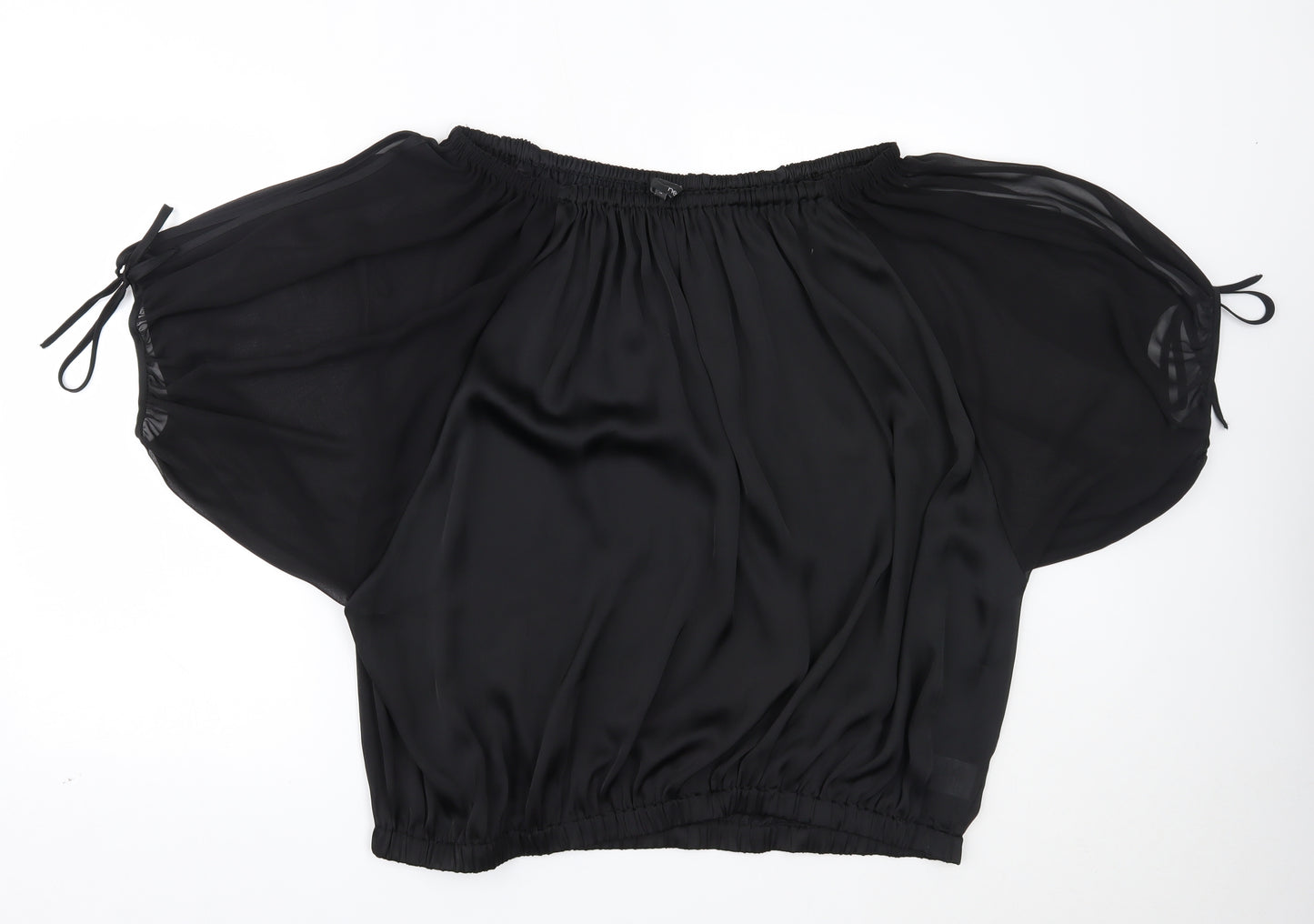 NEXT Womens Black   Basic Blouse Size 18