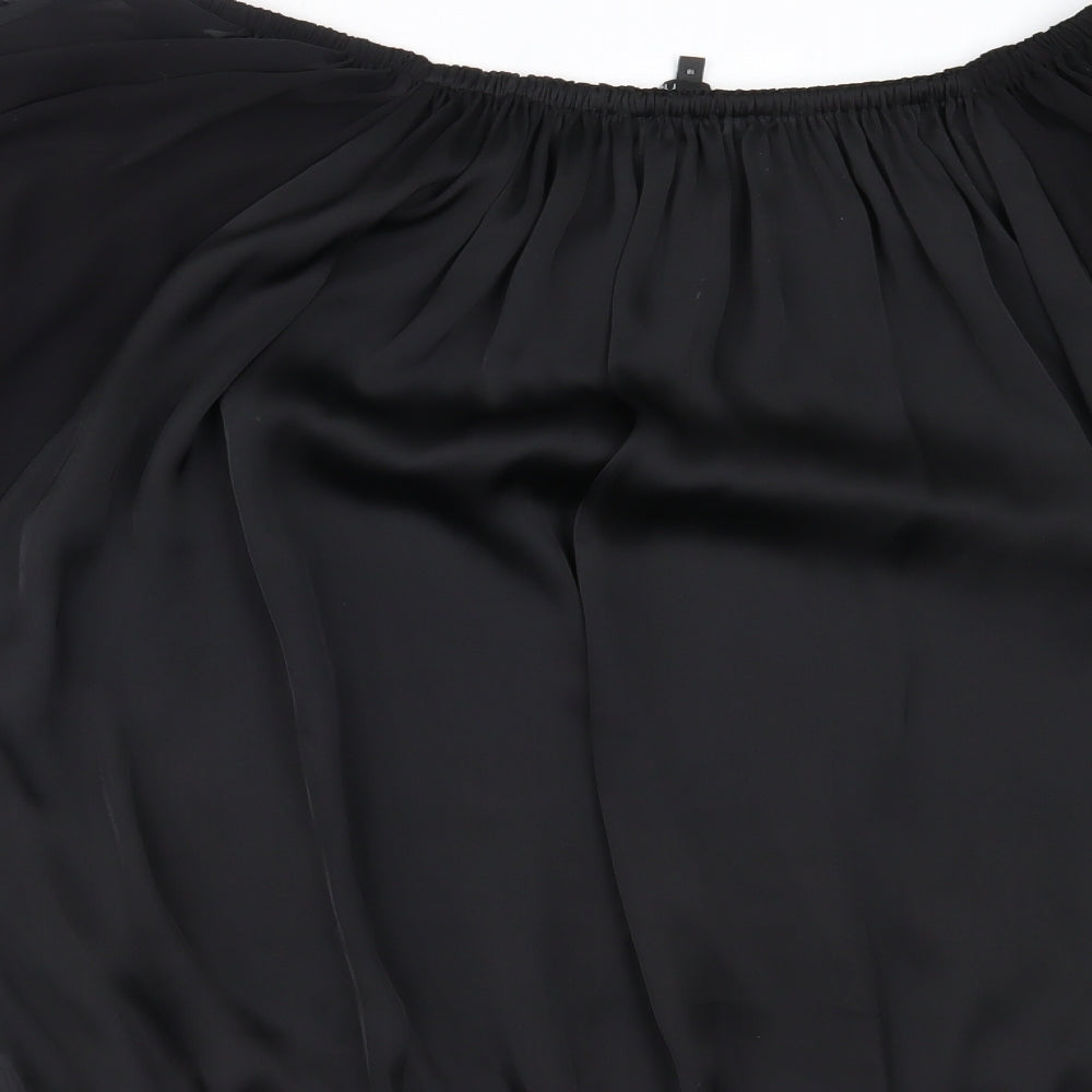 NEXT Womens Black   Basic Blouse Size 18