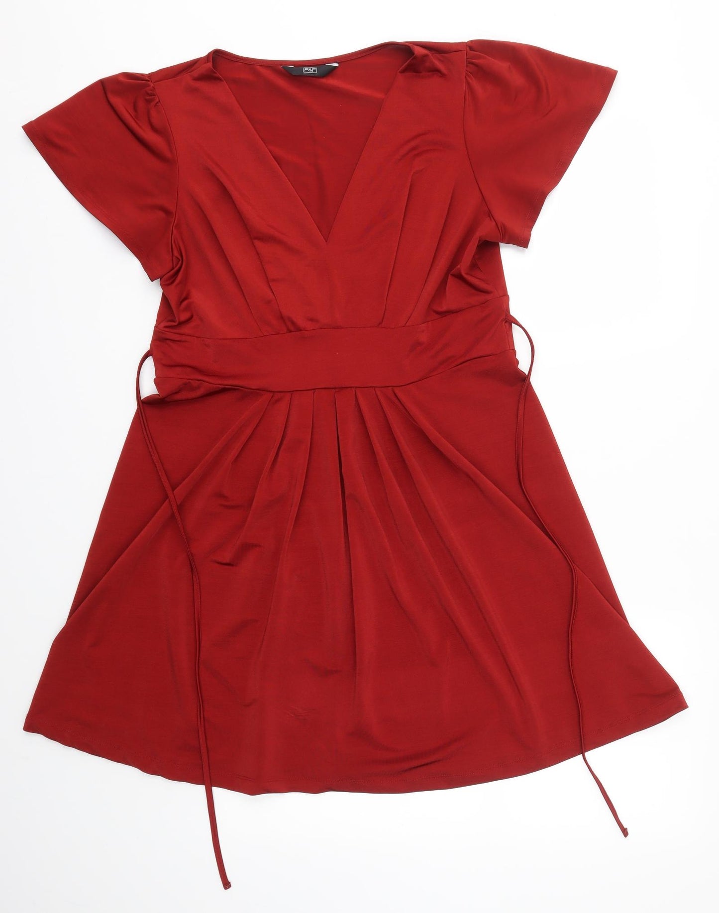 F&F Womens Red   A-Line  Size 14