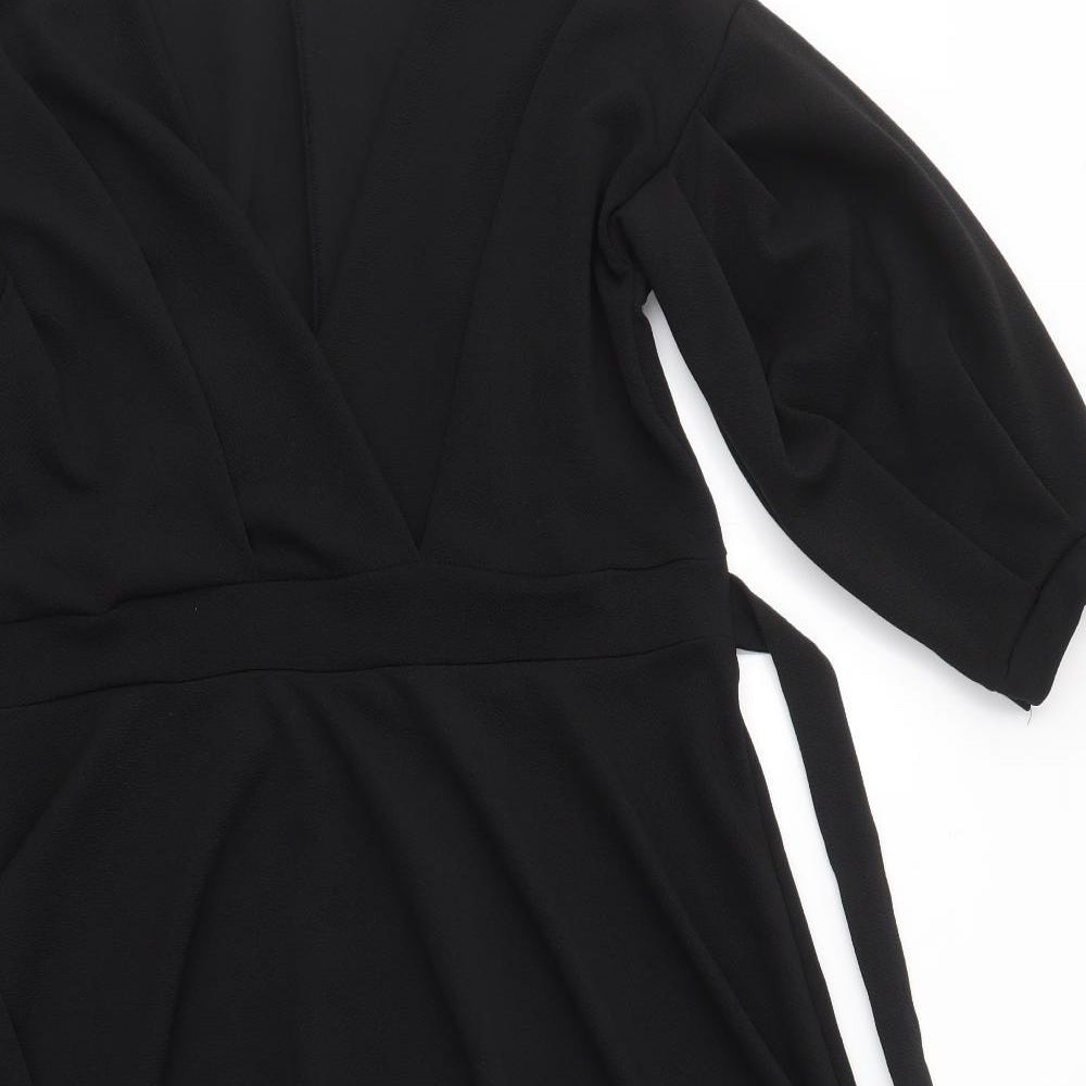 Boohoo Womens Black   A-Line  Size 20