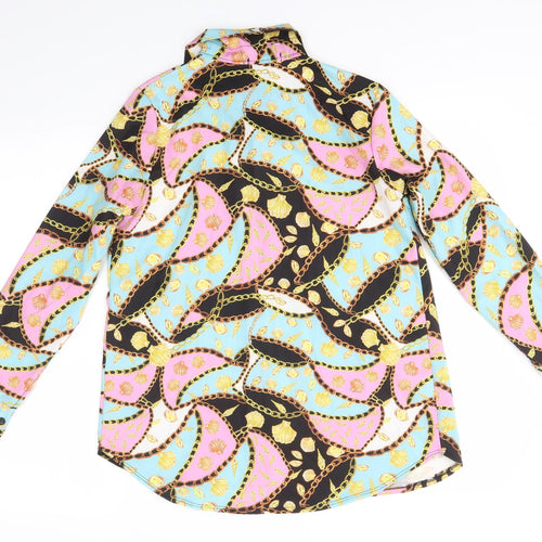 Preworn Mens Multicoloured    Button-Up Size S