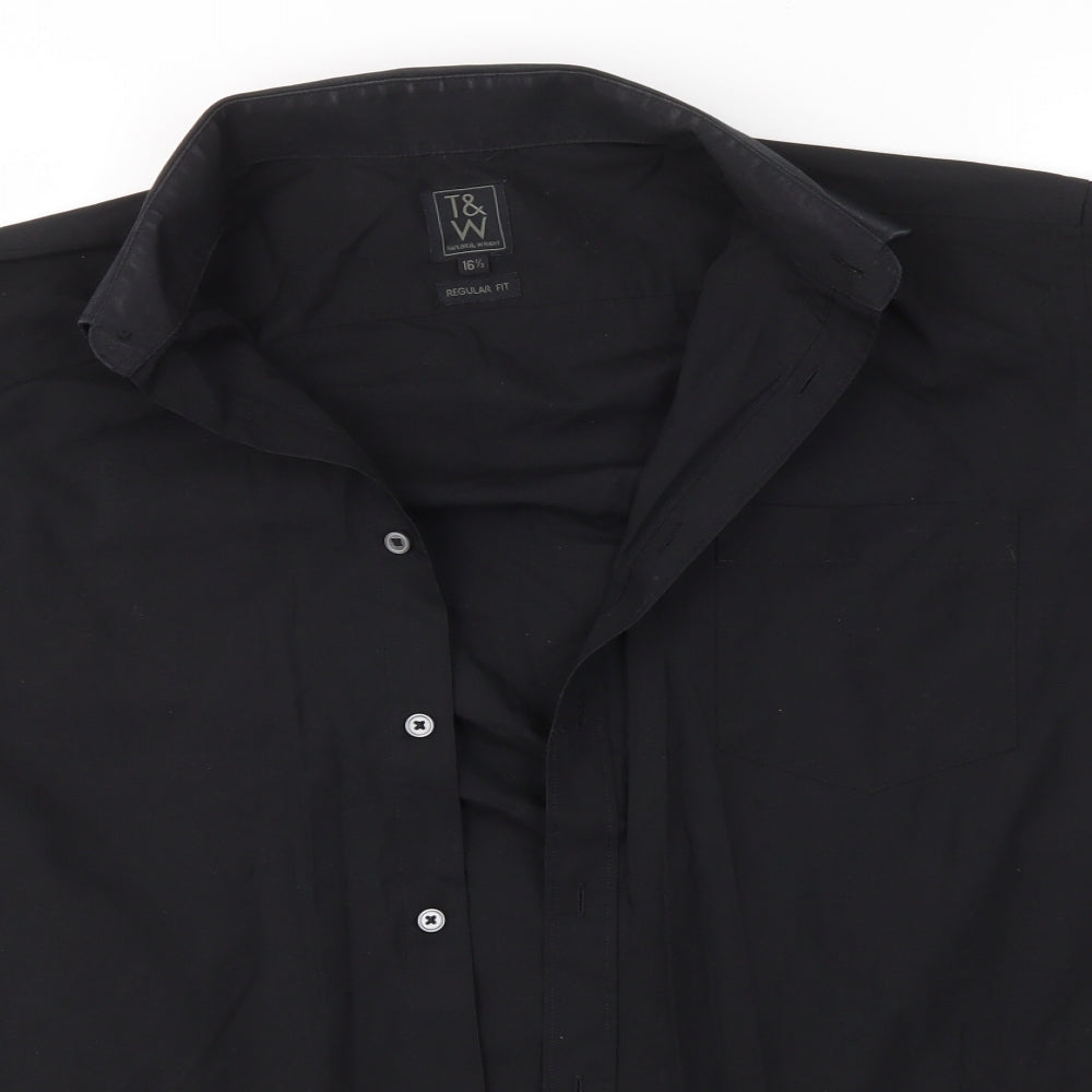 Matalan Mens Black    Dress Shirt Size 16.5
