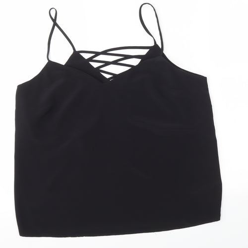 New Look Womens Black   Basic Blouse Size 14