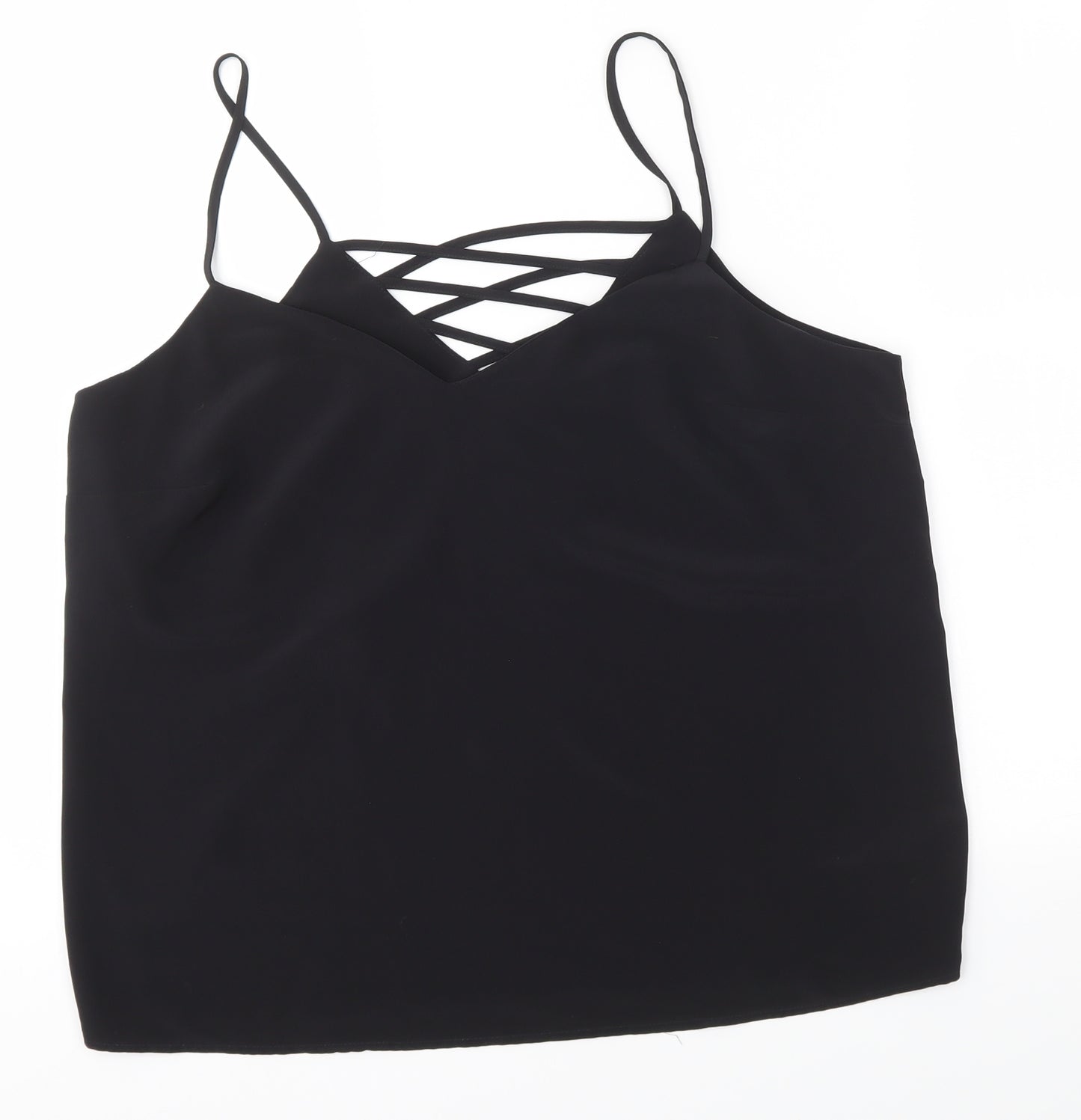 New Look Womens Black   Basic Blouse Size 14