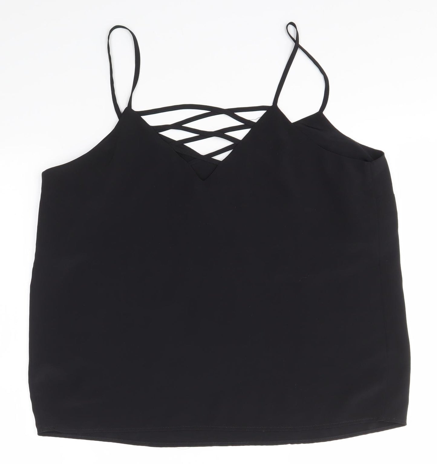 New Look Womens Black   Basic Blouse Size 14
