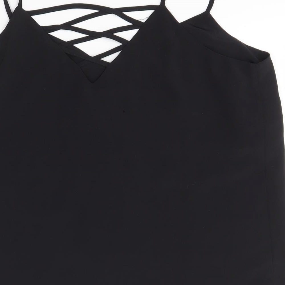 New Look Womens Black   Basic Blouse Size 14