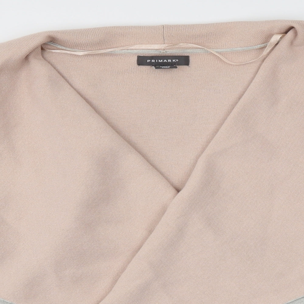 Primark Womens Grey   Cardigan Jumper Size S