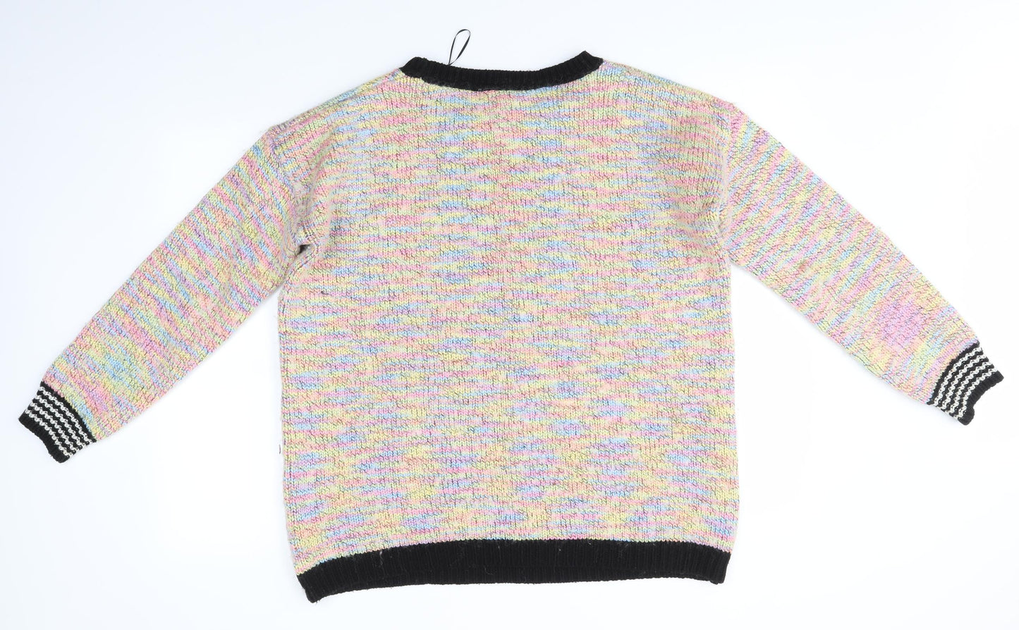 Topshop Womens Multicoloured   Pullover Jumper Size 12