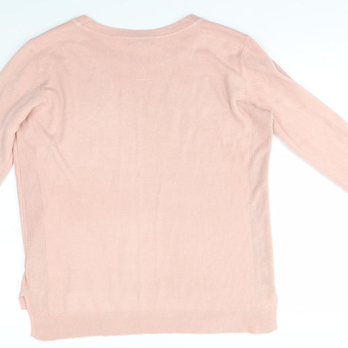 Primark Womens Pink   Pullover Jumper Size L