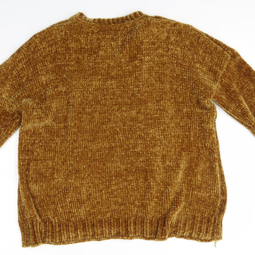 Matalan Womens Orange   Pullover Jumper Size M