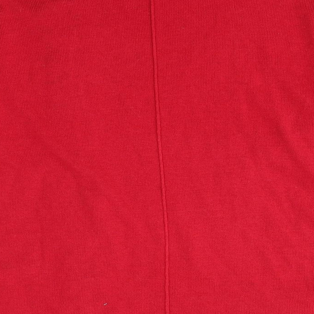 Viz A Viz Womens Red   Pullover Jumper Size S