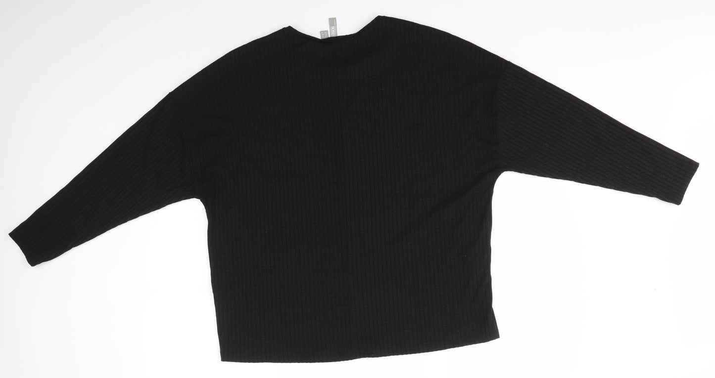 ASOS Womens Black   Basic Blouse Size 12