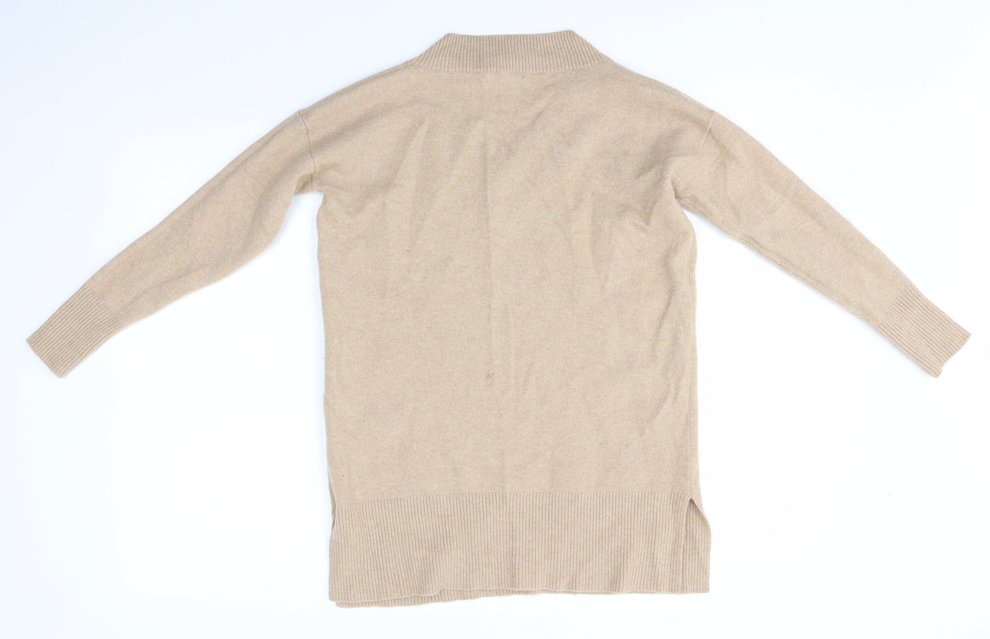 Woolovers Womens Beige   Pullover Jumper Size S
