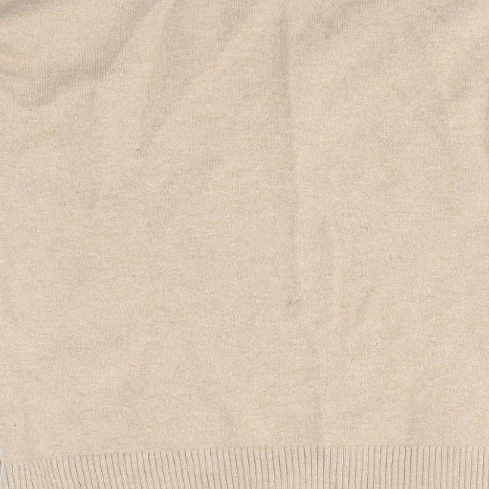 Woolovers Womens Beige   Pullover Jumper Size S