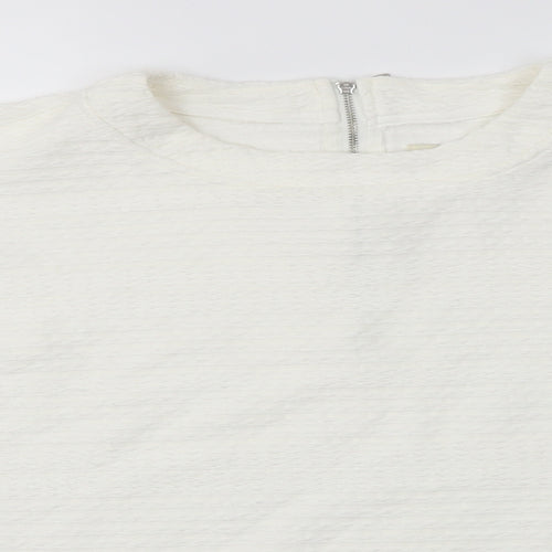Matalan Womens White   Pullover Jumper Size 16
