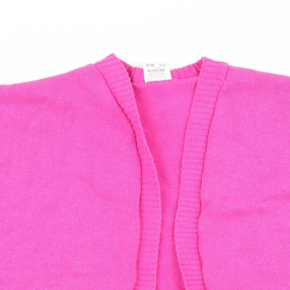 Being Casual Womens Pink   Cardigan Jumper Size 12