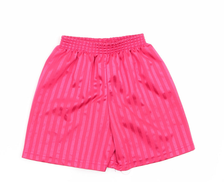 School Trends Boys Red Striped Utility Shorts Size 4-5 Years