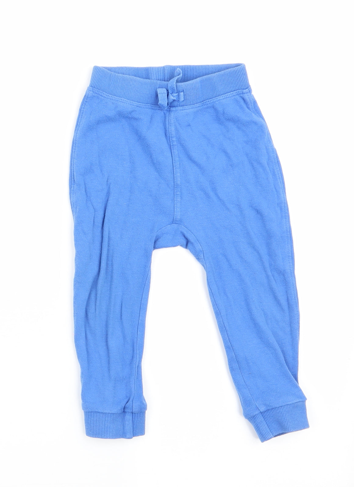 George Boys Blue   Jogger Trousers Size 12-18 Months
