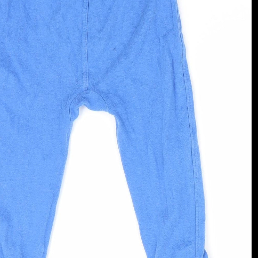 George Boys Blue   Jogger Trousers Size 12-18 Months