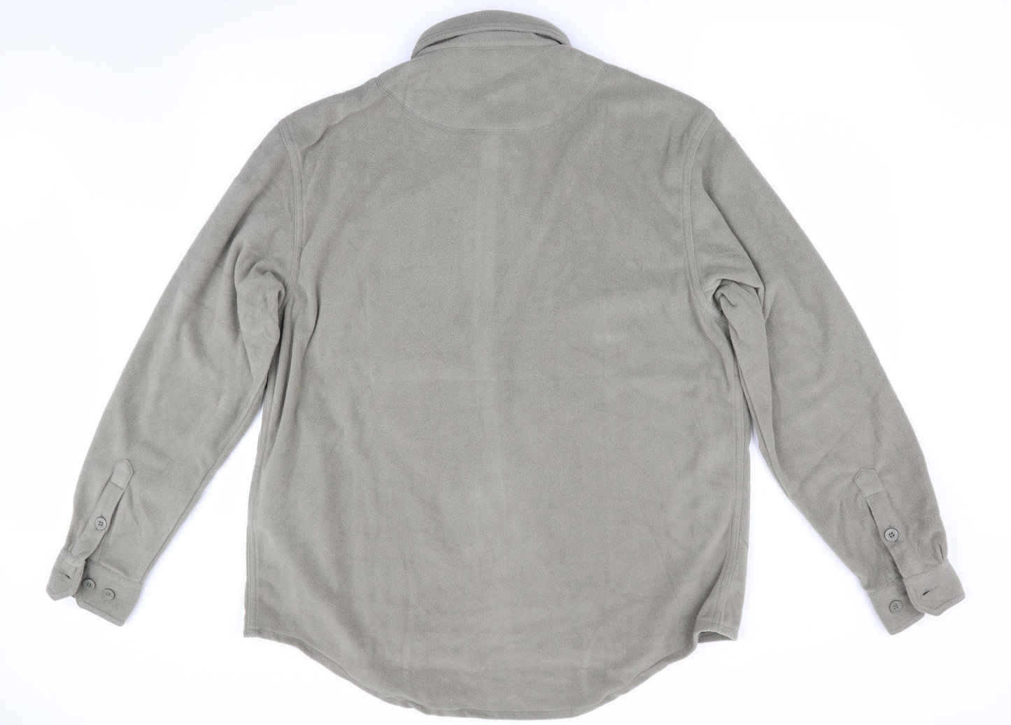 Hoggs of Fife Mens Green    Button-Up Size XL  - Fleece Shirt
