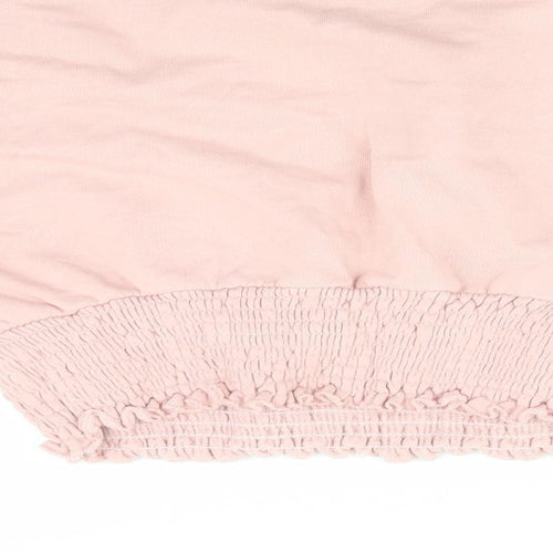 Preworn Womens Pink   Pullover Sweatshirt Size S  - Cropped