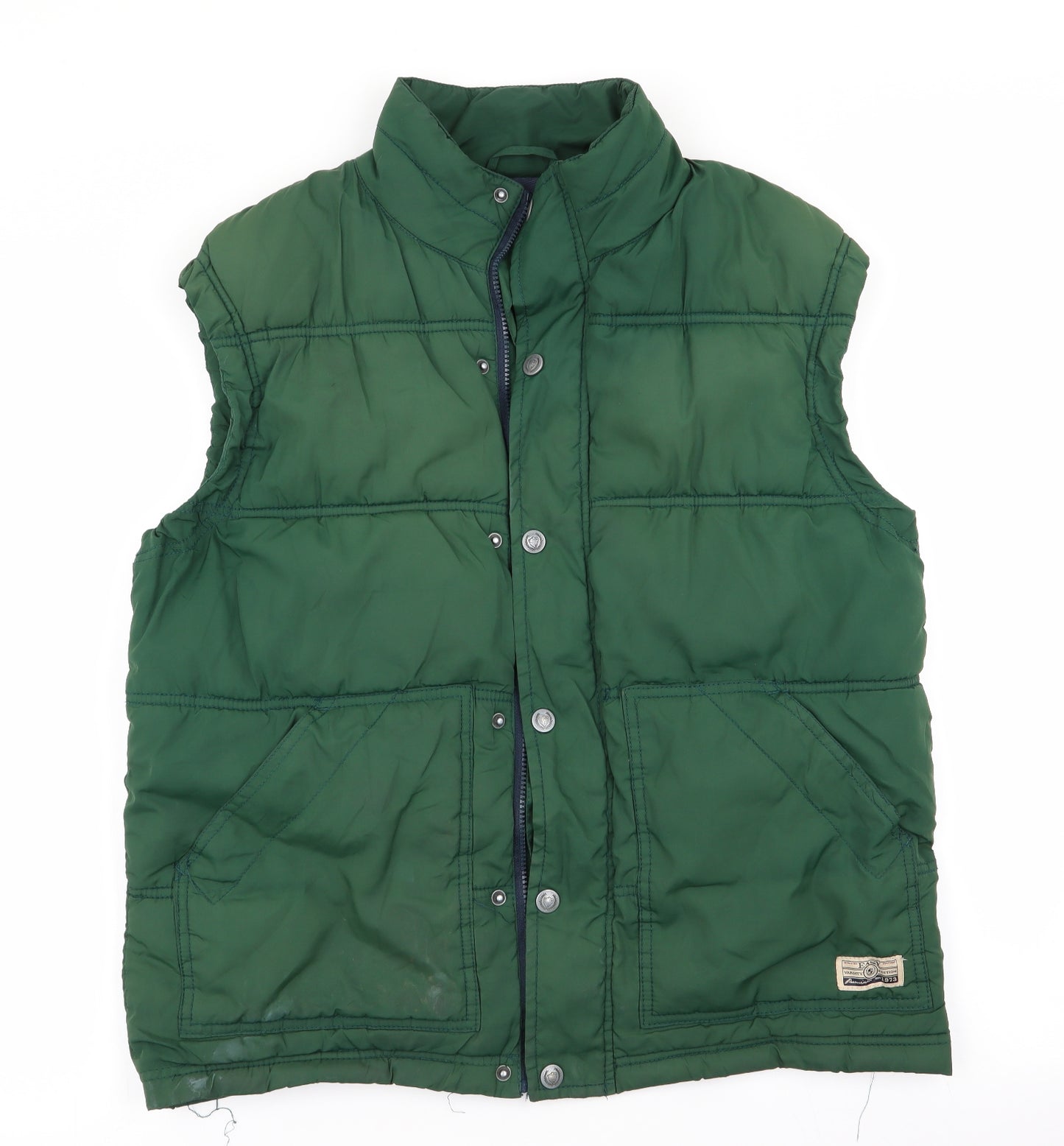 Easy Mens Green   Gilet Waistcoat Size M