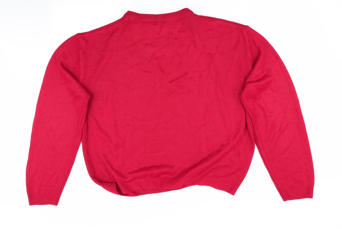 Avabell Mens Red   Pullover Jumper