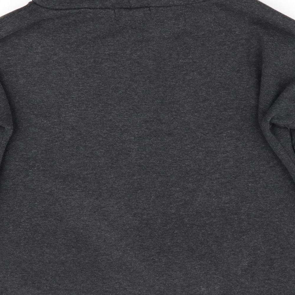 Atmosphere Womens Grey   Pullover Sweatshirt Size 8  - Faux Sheep Fur Lined Neck