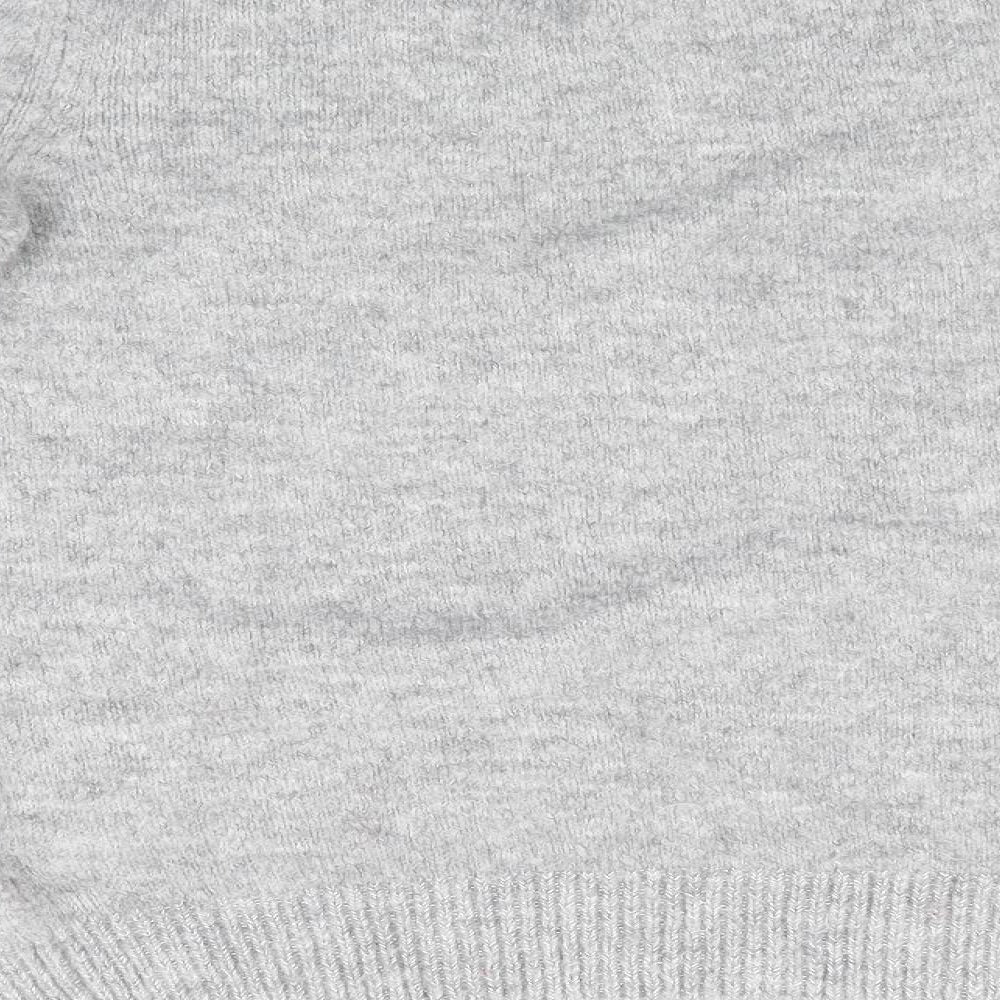 NEXT Womens Grey   Pullover Jumper Size 8  - Sequinned Star