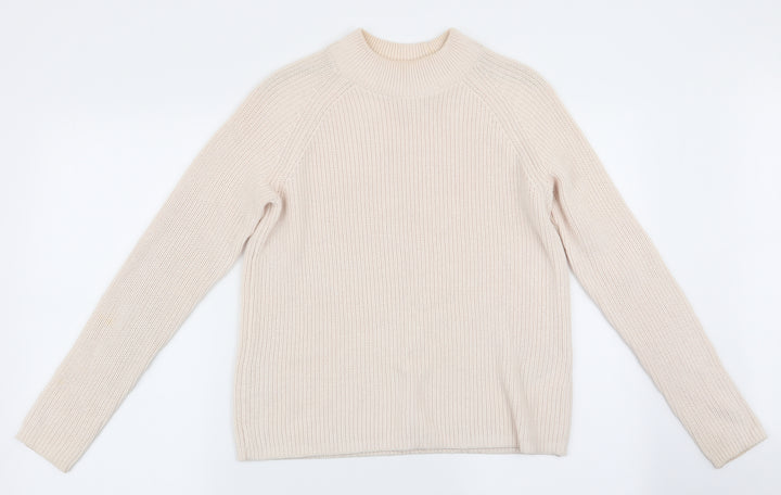 H&M Womens Ivory   Pullover Jumper Size 6