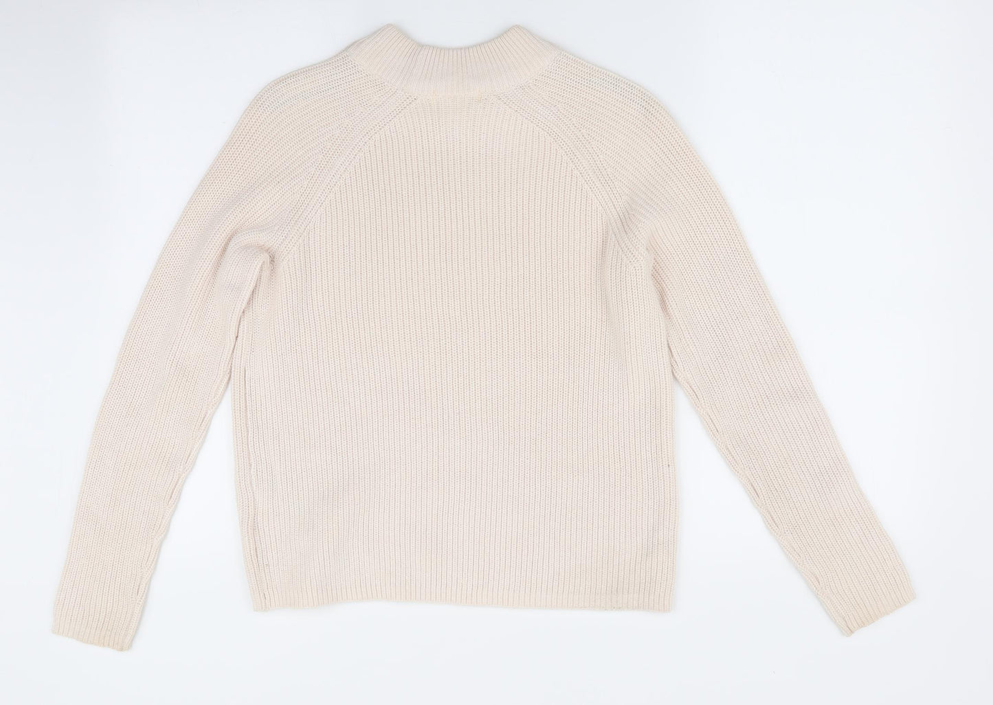 H&M Womens Ivory   Pullover Jumper Size 6