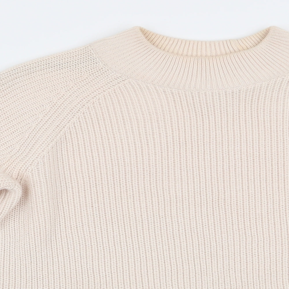 H&M Womens Ivory   Pullover Jumper Size 6