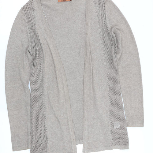 Bellini Womens Brown   Cardigan Jumper Size S  - Longline Cardigan Taupe